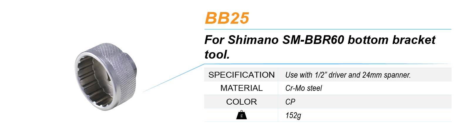 25 For Shimano Sm r60 Bottom Bracket Tool